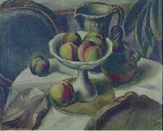 Edward Middleton Manigault Peaches in a Compote France oil painting artist